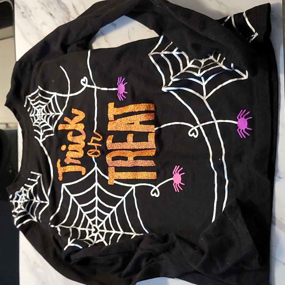 Girls long sleeve Halloween shirt
